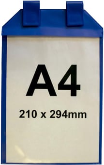 Picture of Spectrum Magnetic Wrap-Round Document Pocket - A4 Vertical  - SCXO-CI-13660