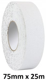 picture of PROline Tape VINYL for Forklift Traffic - 75mm x 25m - White - [MV-261.28.523]