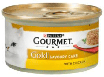 picture of Gourmet Gold Savoury Cake with Chicken Wet Cat Food 85g - Pack of 12 - [BSP-241871]