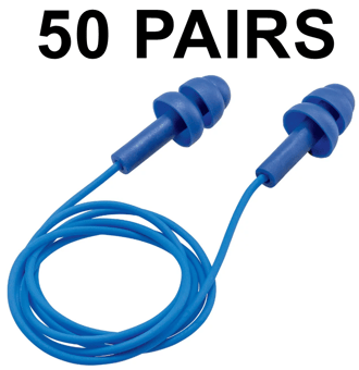 picture of Uvex Whisper Detec Reusable Earplugs - Blue - 23 dB - [TU-2111261]