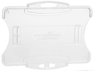 picture of Durable - Security Pass Holder Without Attachement - Transparent - 54 x 85 mm - Pack of 10 - [DL-891819]