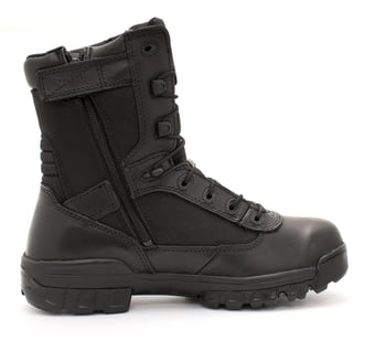 Picture of Bates - Womens 8in Tactical Sport Side Zip Boots - Black - [BF-PE5406] - (DISC-R)
