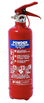 Picture of Firechief 600g Powder Extinguisher - For ABC Fires - [HS-FMP600]