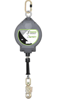 Picture of Kratos Retractable Wire Fall Arrest Block With Galvanised Steel Wire Rope - 6mtr - [KR-FA2040006]