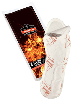 picture of N-ferno Full Foot Warming Packs White L/XL - [BE-EY6995]