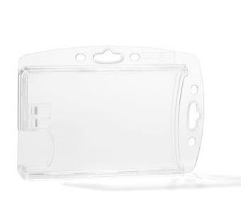 Picture of Durable - Dual Enclosed Proximity Card Holder for 2 ID Cards - 54 x 85mm - Pack of 10 - [DL-892419]