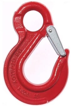 Picture of GT Cobra Grade 80 Eye Type Sling Hook with Safety Catch - For Chain 7/8mm Dia. - [GT-G80ESH8]