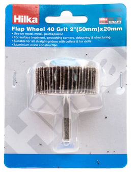 picture of Hilka Flap Wheel 40 Grit - (50mm) x 20mm - [CI-FW06P]