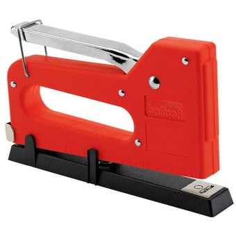 picture of Staple Gun Tacker Complete With 100 Staples - [DO-67673]