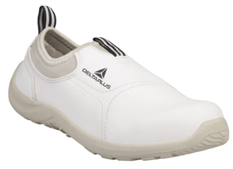 Picture of Delta Plus S2 SRC Miami White Slip On Microfibre/PU Shoes - LH-MIAMIS2BC