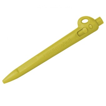 picture of Detectamet Detectable Retractable Elephant Pen Blue Ink - Yellow Housing - Yellow End LY - [DT-104-I01-C55-PA03]