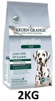 picture of Arden Grange - 2kg Sensitive Adult Dog Food Fish & Potato - [CMW-AGDS0000]