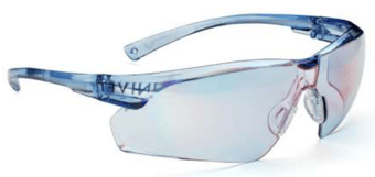 Picture of 505UP UNIVET Neck Corded Panoramic Safety Spectacles with Blue Smart Mirror Anti Scratch Anti-Mist Lens - [UV-505U.00.00.37]