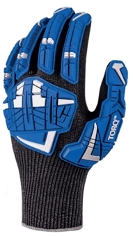 Picture of TORQ TYPHOON&trade; Impact Resistant Blue Gloves - GL-SKG00010H - (DISC-X)