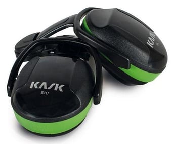 picture of Kask - Green SC1 Earmuffs - Universal Size - [KA-WHP00004]