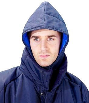picture of Beeswift Coldstar Freezer Navy Blue Hood - [BE-CCFH]