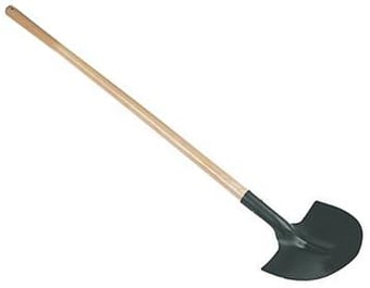 picture of Swan-Neck Shovel With 1300mm Wooden Handle - Blade 270 x 270mm - [SI-GT36]