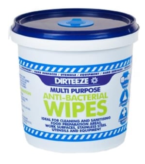 Picture of Dirteeze Multipurpose Anti-bacterial Wipes Bucket - Pack of 2 - [EC-HMAXB1000]