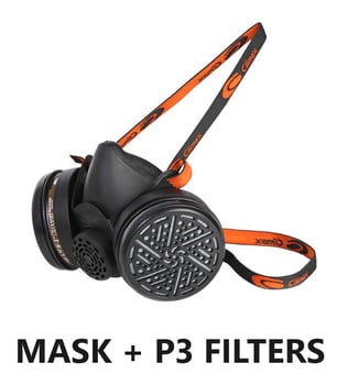 picture of Climax - Ready to Use Half Face Mask With P3 Filters - [CL-755-P3-HM] - (NICE)