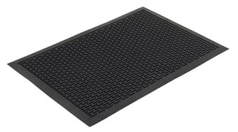 picture of BiGDUG Capsule Grip Scraper Mat - 1500w x 900d mm - Black - [BDU-BDCGM1590B]