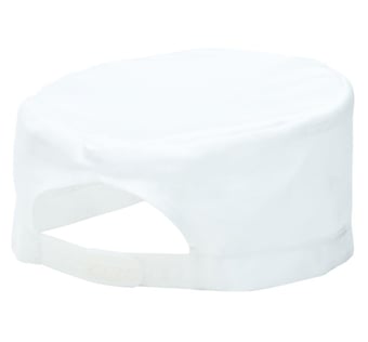 picture of Portwest Chefswear Chefs Skull Cap - White - One Size - [PW-S899WHR]