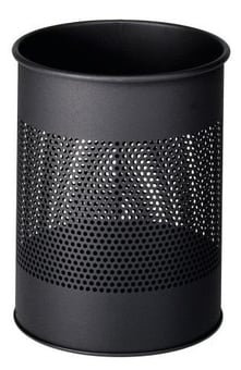 Picture of Durable - Waste Basket Metal Round 15/P - 165 mm - Charcoal Grey - [DL-331058]