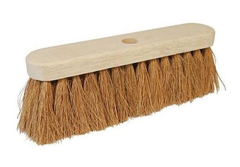 picture of Silverline - Broom Soft Coco - 304mm/12 Inch - Compatible with 23mm (15/16 Inch) Broom Handles - [SI-282555]