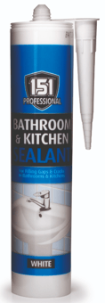 picture of 151 Pro Bathroom & Kitchen Sealant 310ml - [ON5-10075]