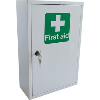 picture of First Aid Metal Cabinet Single Door - Single Depth - Supplied Empty - [SA-C949] - (PS)