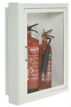 picture of Arc Steel Single Semi-Recessed Cabinet - [HS-106-1009] - (LP)