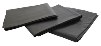 Picture of Polyco Black Extra Heavy Duty Sacks in a Pack - 90L - Pack of 200 - [BM-GWH2]