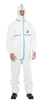 picture of Tyvek Classic Plus Hooded Coverall - Category 3/4/5/6 - BL-651846