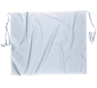 picture of Portwest Chefswear Regular Cotton Apron - White - [PW-S837WHR]