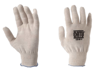 picture of CATU Knitted Cotton UnderGloves For Insulating Gloves - Man Size - 230mm - Pair - [BD-CG-80-H]