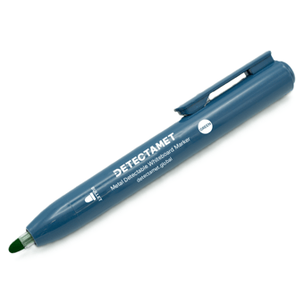 Picture of Detectamet Detectable Retractable Whiteboard Marker - Green Bullet Tip - Pack of 10 - [DT-145-A05-P04-A07]
