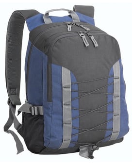 picture of Shugon Miami Navy Blue & Black Backpack/Rucksack - [BT-SH7690-NAVY]