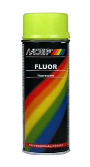 picture of Motip Fluorescent Yellow Acrylic Paint - 400ml  - [SAX-M04022]