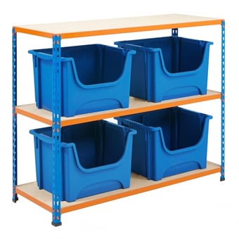 picture of Shelving with Bins