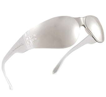 picture of Delta Plus - Brava 2 Light Mirror - Monobloc Polycarbonate Glasses - [LH-BRAV2LM]