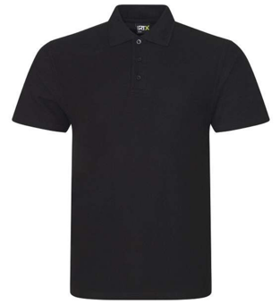 Picture of PRO RTX Polo Shirt Black 220gsm - PLU-RX101MBLK