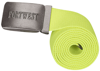 picture of Portwest - Elasticated Work Belt - Yellow - One Size - [PW-C105YER]