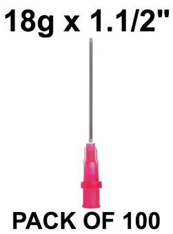picture of Blunt Fill Needle - SOL-CARE - 18g X 1.1/2" (40mm) - Pack of 100 - [CM-110022]