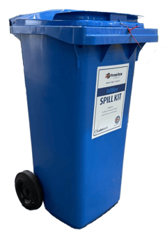 picture of FyterTech 120L Adblue Spill Kit - 2 Wheeled Bin - [DA-03-1120]