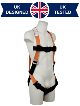 picture of ARESTA Snowden Single Point Safety Harness With EEZE-KLICK Buckles - [XE-AR-01021]
