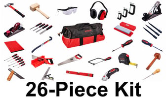 picture of Amtech 26-Piece Apprentice Carpenter Starter Kit - [DK-H5000] - (LP)