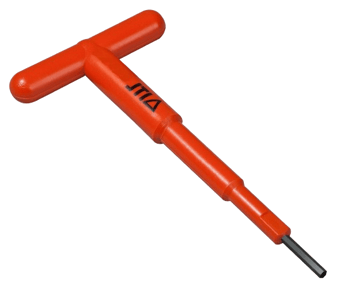 picture of ITL 1,000v Insulated Light T Handle Hex Driver - 2mm - [IT-02627]