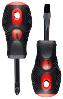 picture of Amtech 2 Piece Stubby Screwdriver Set - [DK-L0340]