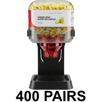 picture of Howard Leight HL400 Lite Dispenser with 400 Pairs Bilsom 303L Earplugs - [HW-1006203-AM]