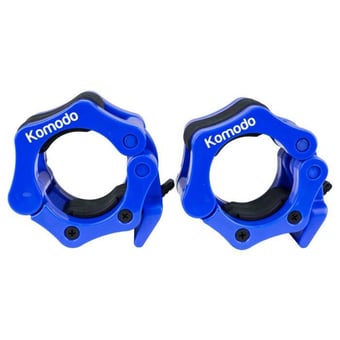 Picture of Komodo Spring Bar Collar 2 Inch - Blue - Pair - [TKB-WT-BR-COL-BLU]