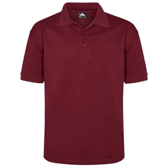 Picture of Eagle Premium Polycotton Men's Burgundy Red Poloshirt - 220gm - ON-1150-10-BDY